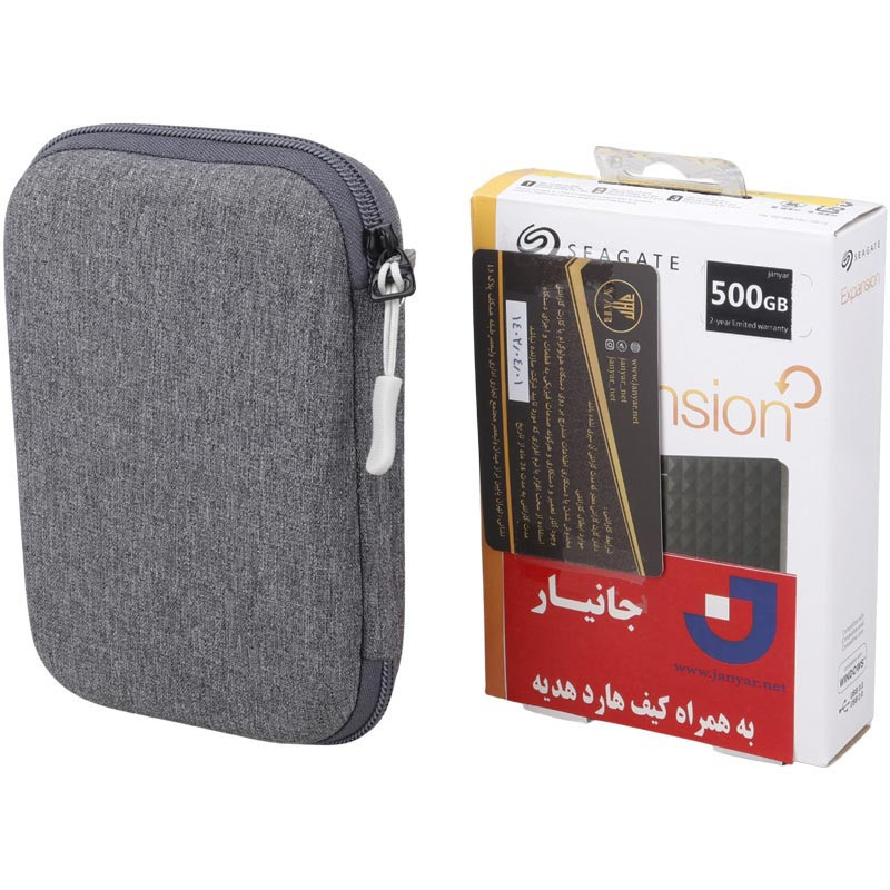 هارد اکسترنال سیگیت Seagate Expansion Portable STEA1000400 500GB + هدیه کیف هارد