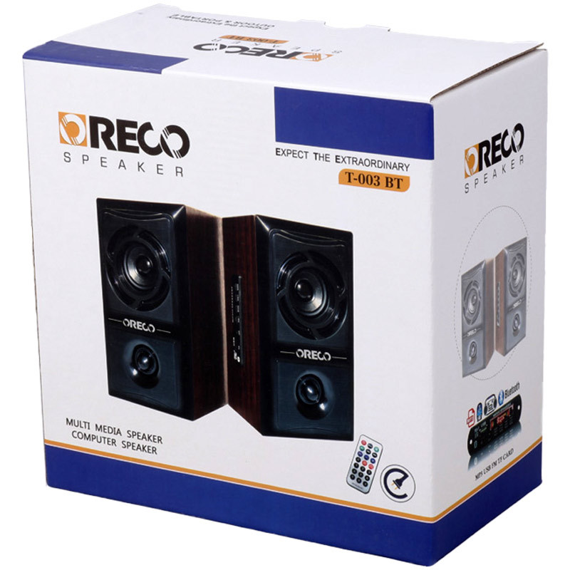 اسپیکر بلوتوثی رم و فلش خور Oreco T-003 + ریموت کنترل