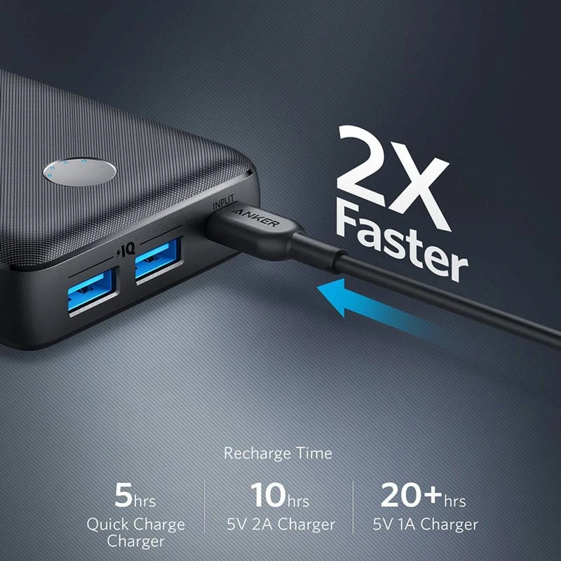 پاور بانک فست شارژ 20000 انکر Anker PowerCore A1363 18W