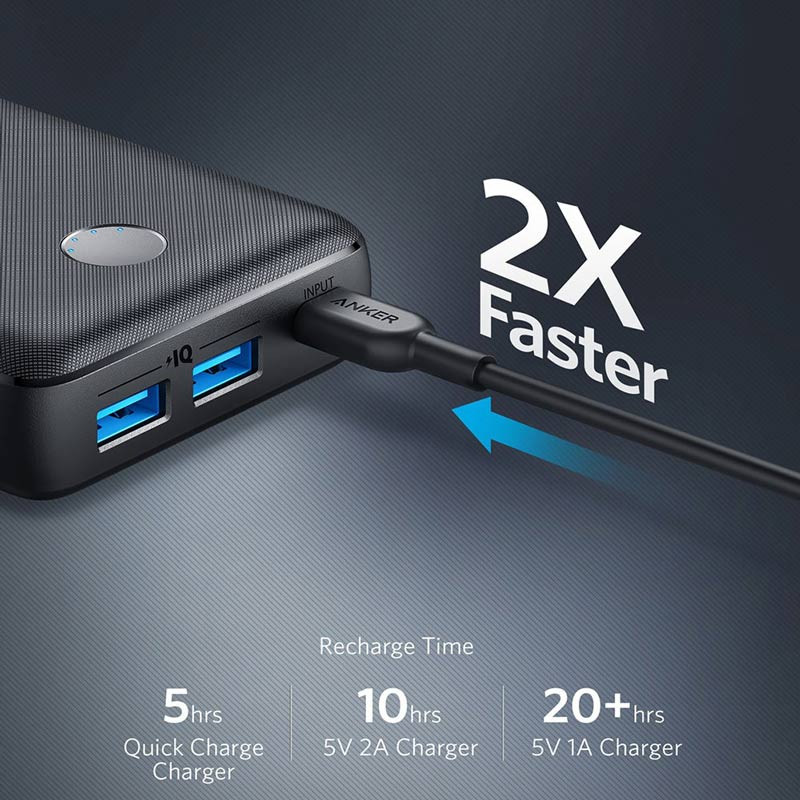 پاور بانک فست شارژ 20000 انکر Anker PowerCore A1363 18W