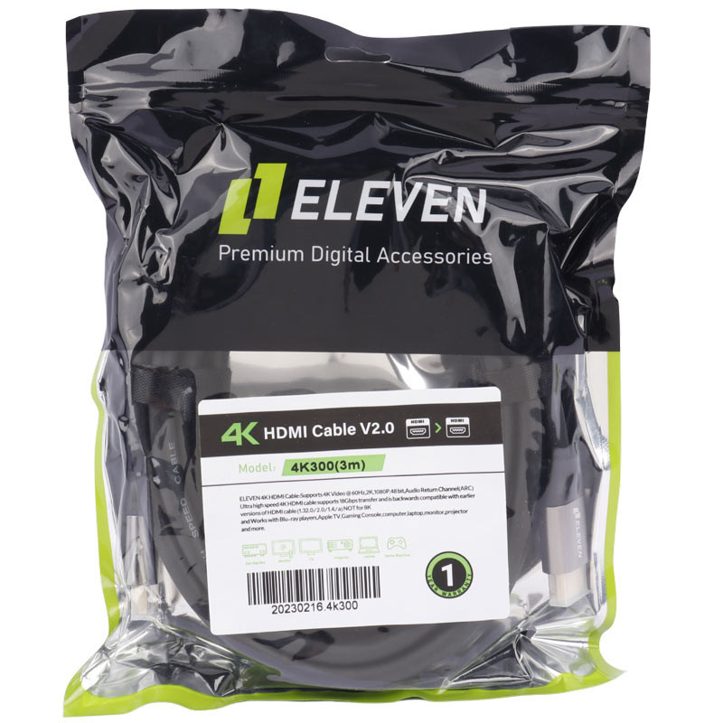 کابل Eleven HDMI V2.0 4K 3m