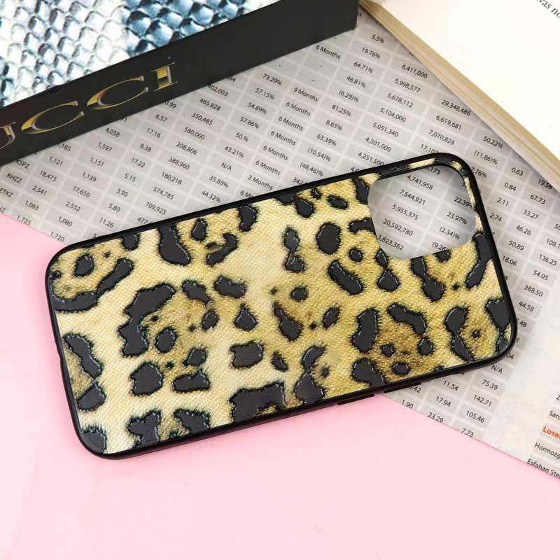 قاب فانتزی برجسته طرح پلنگی iPhone 12 Mini سری F