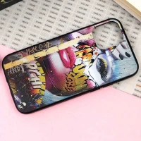 قاب فانتزی برجسته طرح دختر iPhone 12 Mini سری F