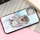 قاب فانتزی برجسته طرح دختر iPhone 12 Mini سری F