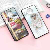 قاب فانتزی برجسته طرح دختر Xiaomi Redmi Note 9T سری F