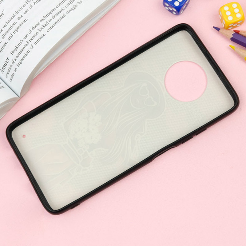 قاب فانتزی برجسته طرح دختر Xiaomi Redmi Note 9T سری F