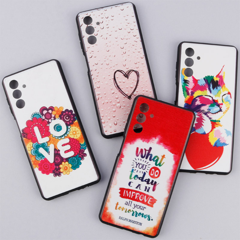 قاب دور ژله ای طرحدار دخترانه محافظ لنزدار ایرانی Samsung Galaxy A13 5G / A04s