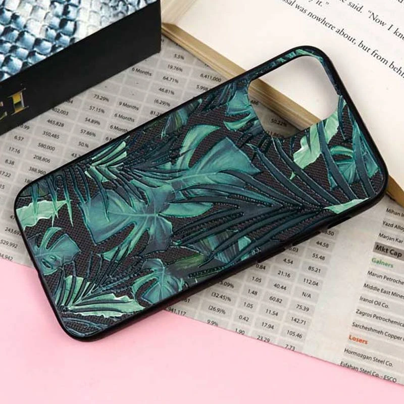قاب فانتزی برجسته طرح گل iPhone 12 Mini سری F