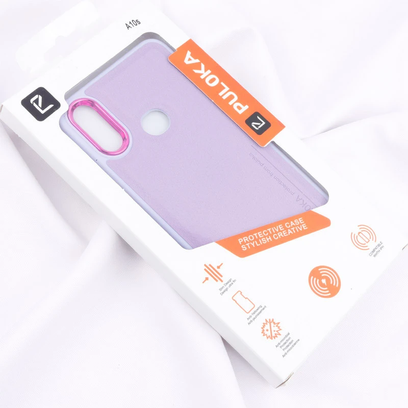 قاب چرمی Puloka متال ایرون Samsung Galaxy A10s