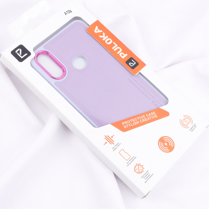 قاب چرمی Puloka متال ایرون Samsung Galaxy A10s