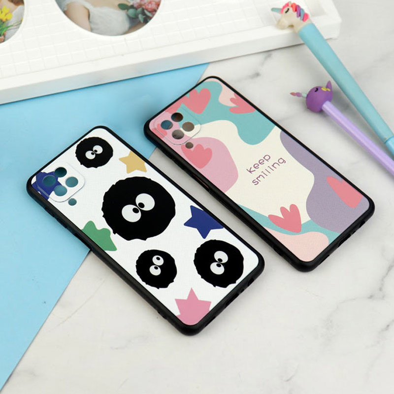 قاب فانتزی طرحدار دخترانه محافظ لنزدار Samsung Galaxy A12 سری R