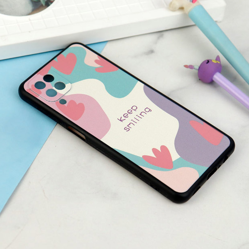 قاب فانتزی طرحدار دخترانه محافظ لنزدار Samsung Galaxy A12 سری R