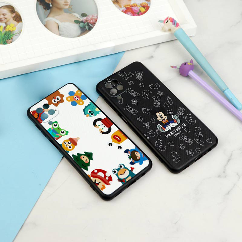 قاب فانتزی طرحدار دخترانه محافظ لنزدار Samsung Galaxy A12 سری R