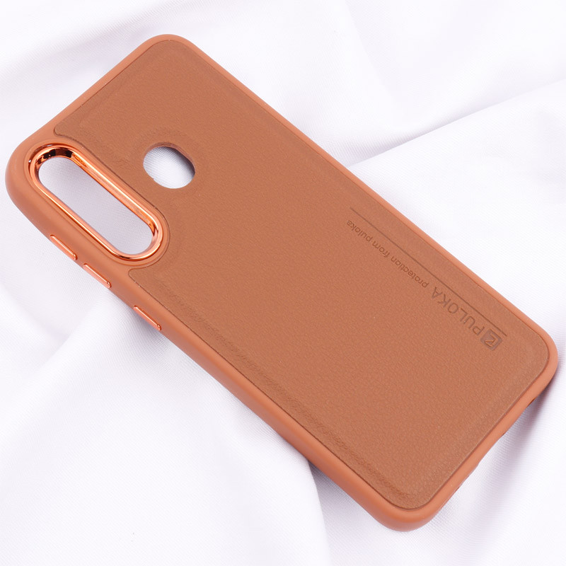 قاب چرمی Puloka متال ایرون Samsung Galaxy A20 / A30