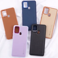قاب چرمی Puloka متال ایرون Samsung Galaxy A21s