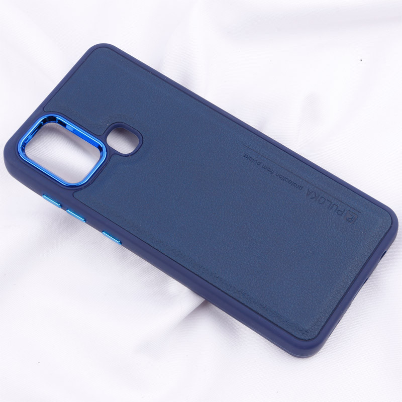 قاب چرمی Puloka متال ایرون Samsung Galaxy A21s