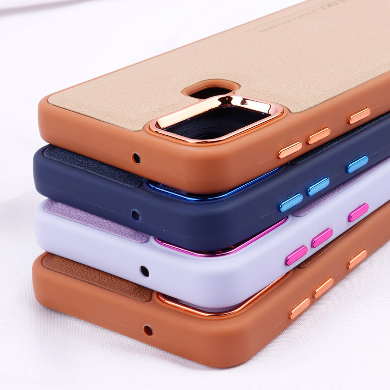 قاب چرمی Puloka متال ایرون Samsung Galaxy A21s
