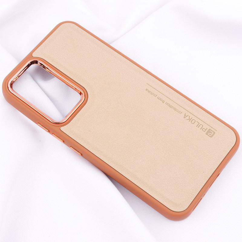 قاب چرمی Puloka متال ایرون Samsung Galaxy A54