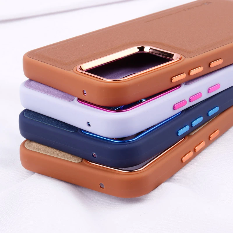 قاب چرمی Puloka متال ایرون Samsung Galaxy A54