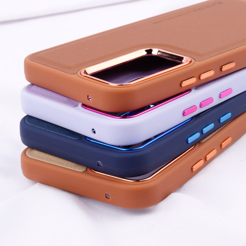 قاب چرمی Puloka متال ایرون Samsung Galaxy A54