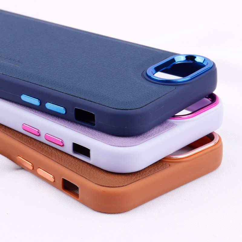 قاب چرمی Puloka متال ایرون iPhone 7 / 8 / SE 2020