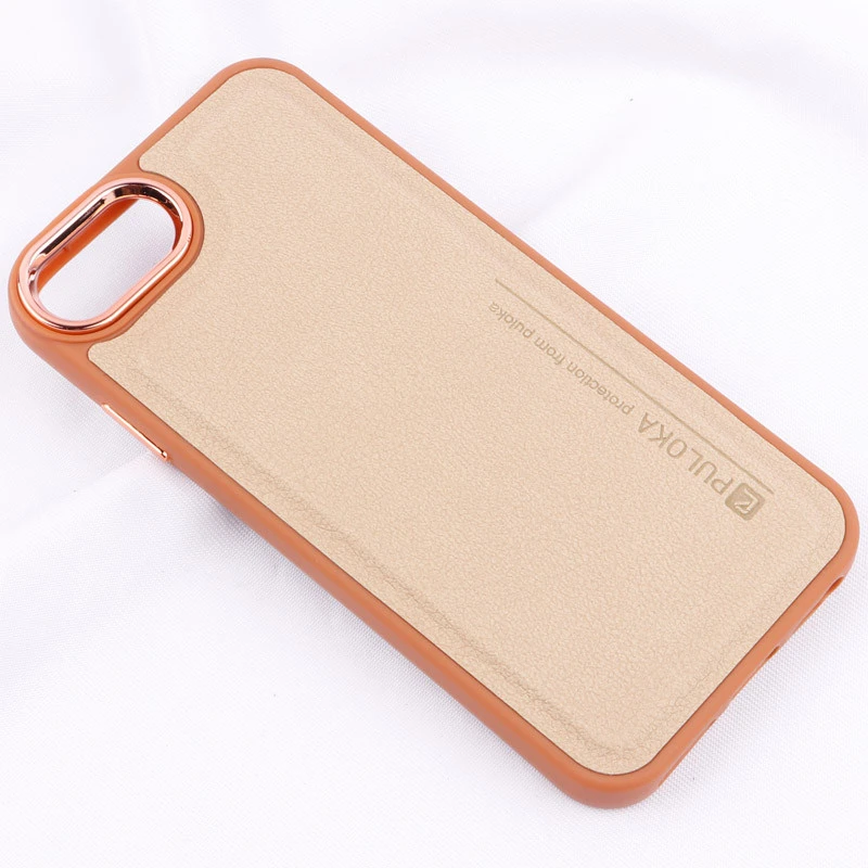 قاب چرمی Puloka متال ایرون iPhone 7 / 8 / SE 2020