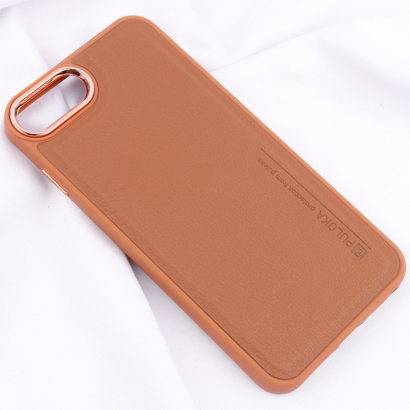 قاب چرمی Puloka متال ایرون iPhone 7 Plus / 8 Plus