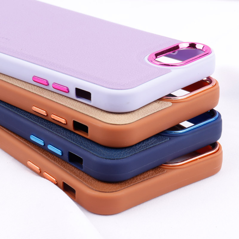 قاب چرمی Puloka متال ایرون iPhone 7 Plus / 8 Plus