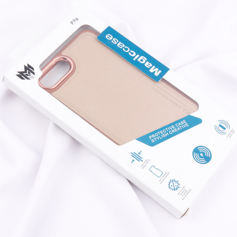 قاب چرمی Puloka متال ایرون iPhone 7 Plus / 8 Plus