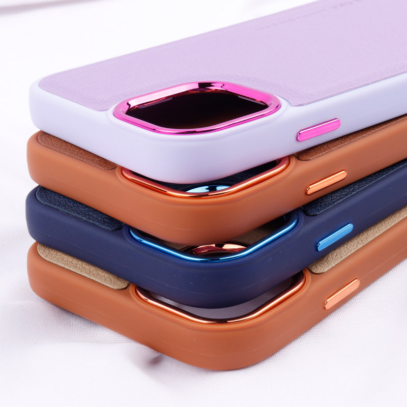 قاب چرمی Puloka متال ایرون iPhone 11