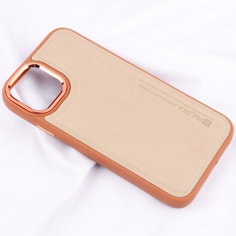 قاب چرمی Puloka متال ایرون iPhone 11