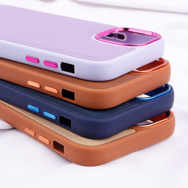 قاب چرمی Puloka متال ایرون iPhone 11