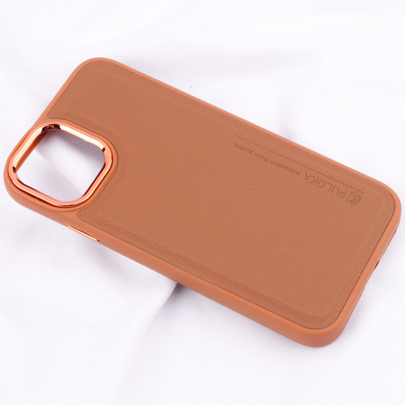 قاب چرمی Puloka متال ایرون iPhone 11