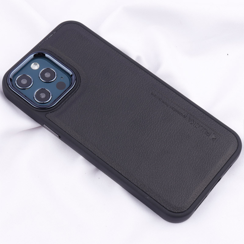 قاب چرمی Puloka متال ایرون iPhone 12 Pro Max