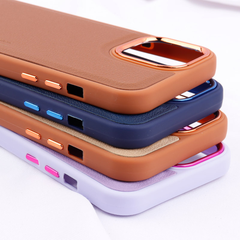 قاب چرمی Puloka متال ایرون iPhone 12 Pro Max