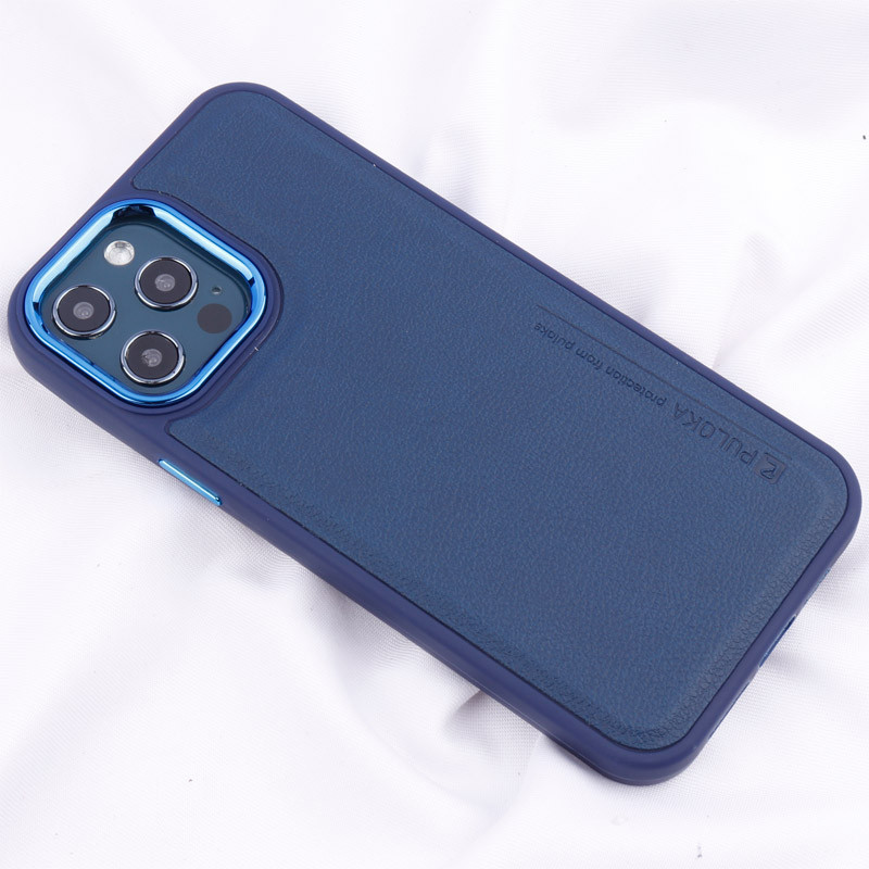 قاب چرمی Puloka متال ایرون iPhone 12 Pro Max