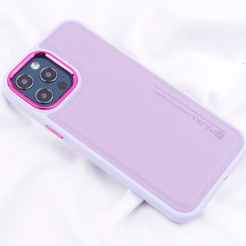 قاب چرمی Puloka متال ایرون iPhone 12 Pro Max