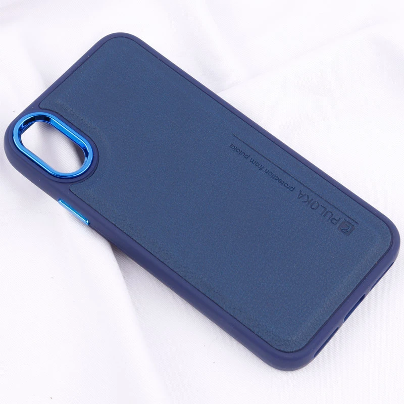 قاب چرمی Puloka متال ایرون iPhone X / XS