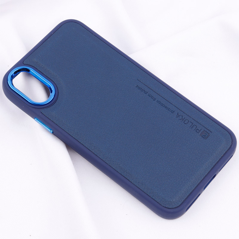 قاب چرمی Puloka متال ایرون iPhone X / XS