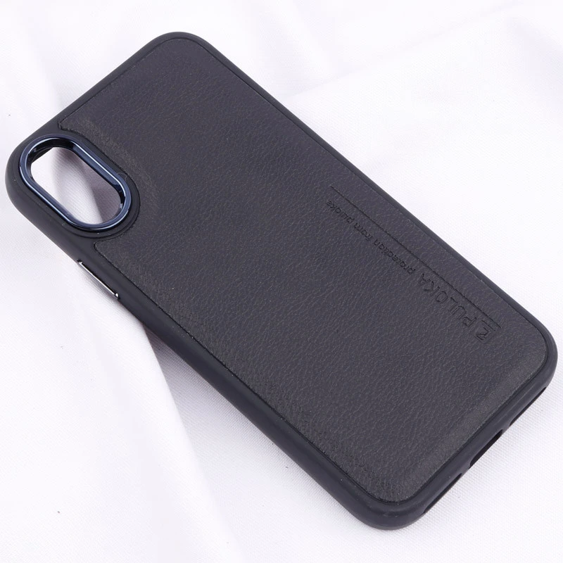 قاب چرمی Puloka متال ایرون iPhone X / XS