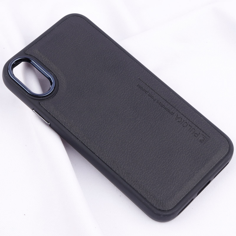 قاب چرمی Puloka متال ایرون iPhone X / XS