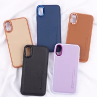 قاب چرمی Puloka متال ایرون iPhone X / XS