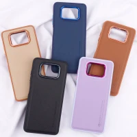 قاب چرمی Puloka متال ایرون Xiaomi Poco X3 / X3 Pro