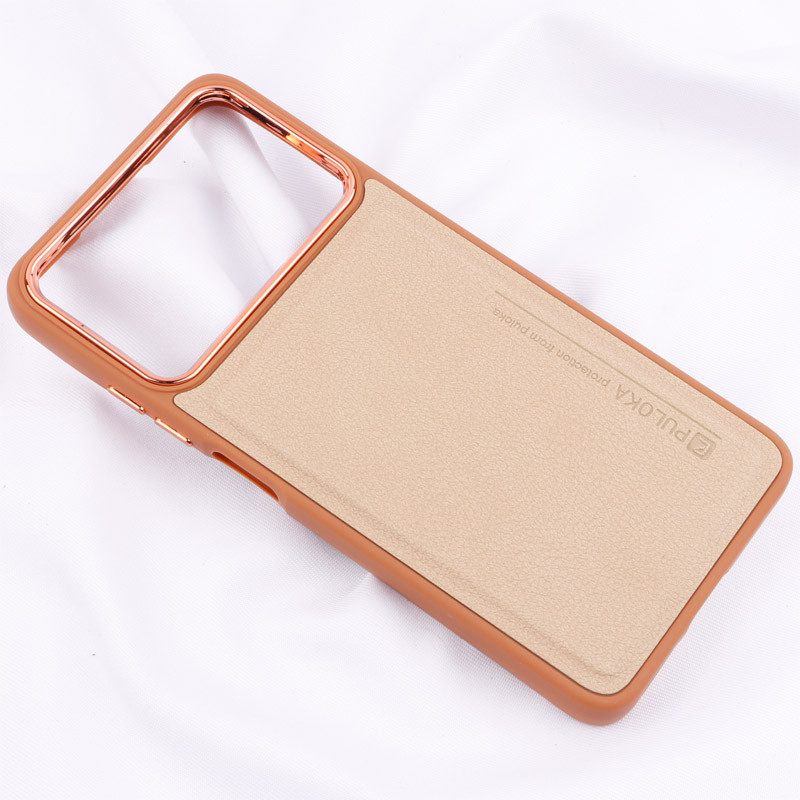 قاب چرمی Puloka متال ایرون Xiaomi Poco X4 Pro 5G
