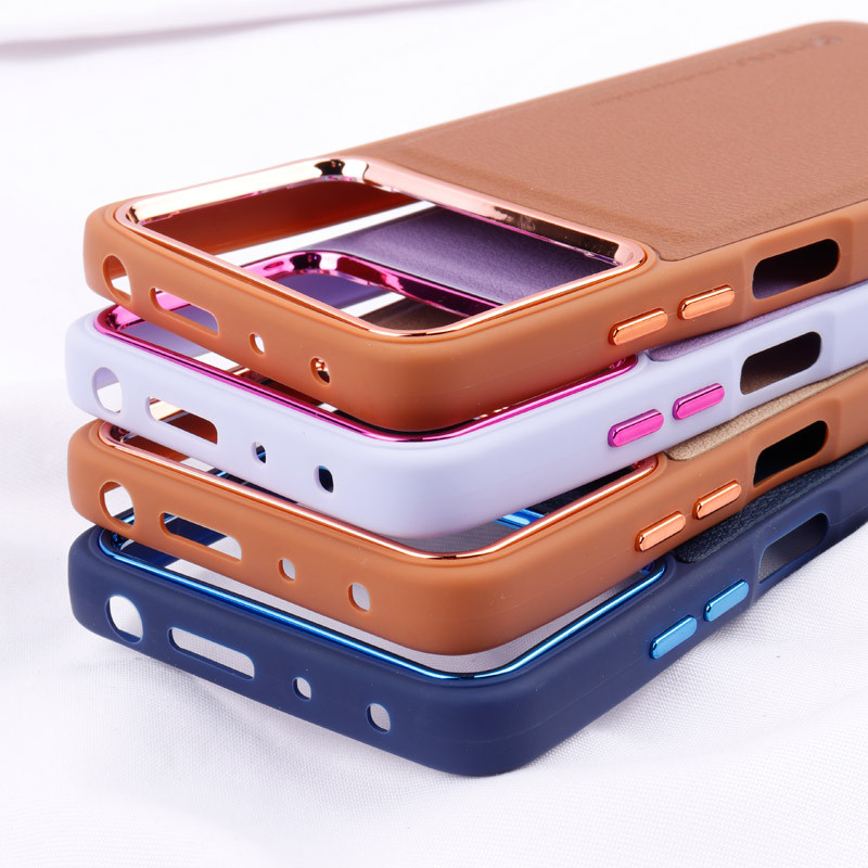 قاب چرمی Puloka متال ایرون Xiaomi Poco X4 Pro 5G