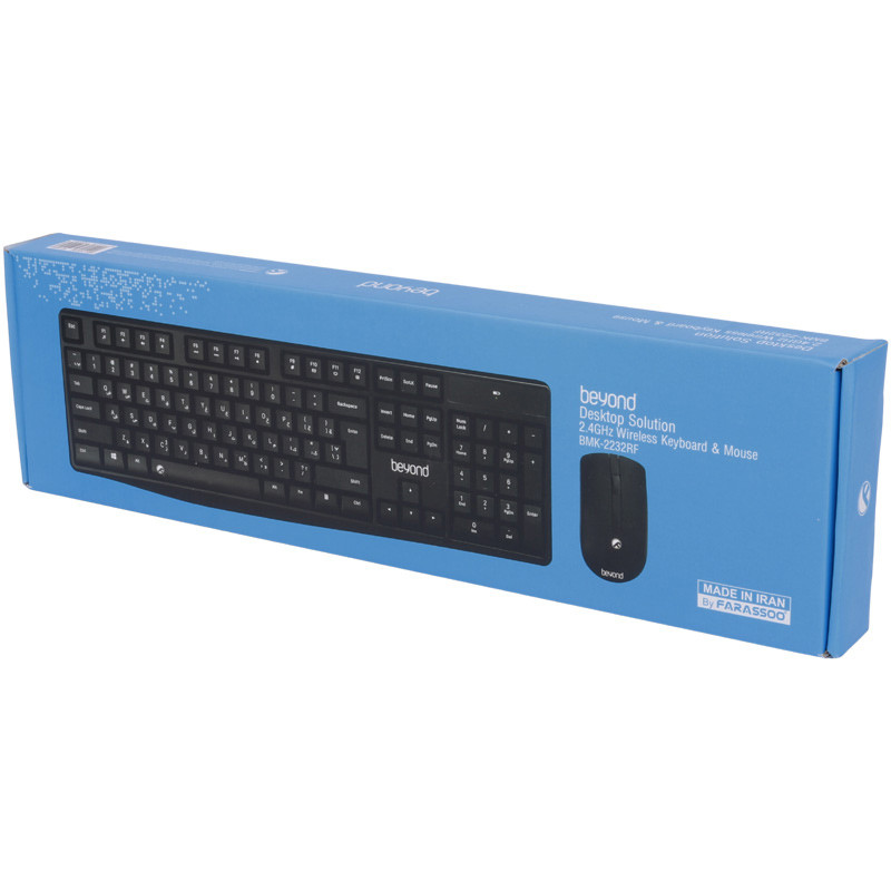 کیبورد و موس بی سیم بیاند BMK-2232RF