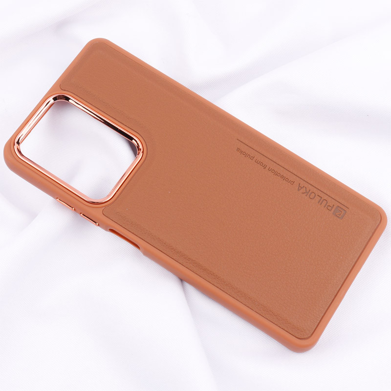 قاب چرمی Puloka متال ایرون Xiaomi Poco X5 Pro