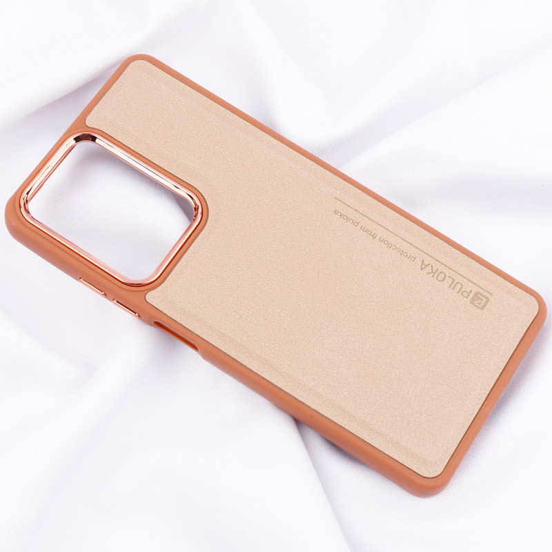 قاب چرمی Puloka متال ایرون Xiaomi Poco X5 Pro