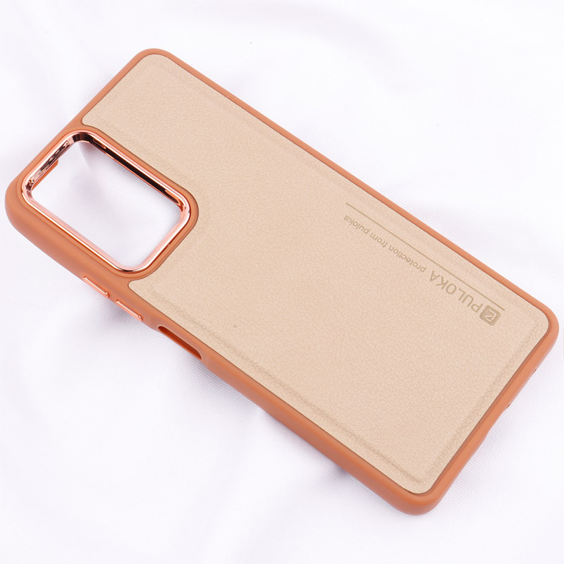قاب چرمی Puloka متال ایرون Xiaomi Redmi Note 10 / 10S
