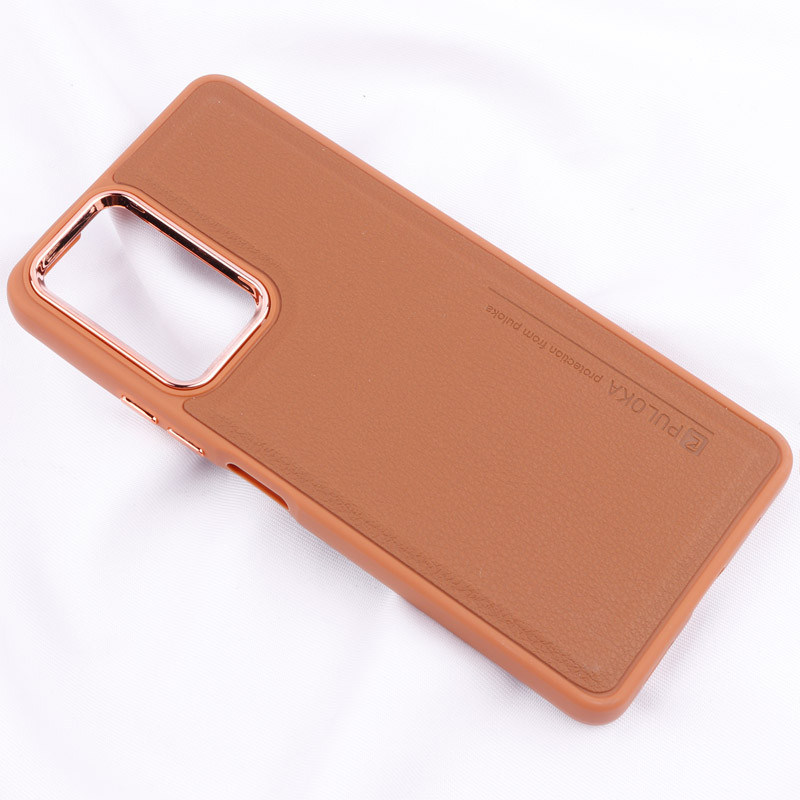 قاب چرمی Puloka متال ایرون Xiaomi Redmi Note 10 / 10S